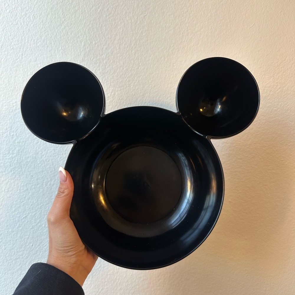Black Mickey Mouse Shaped Bowl